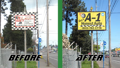 Sign Design in Portland