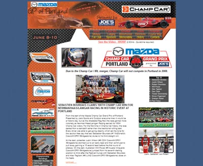 Champ Car Website