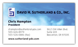 Custom Business Cards Portland - Pantone Colors