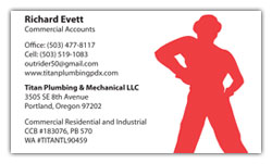 Glossy UV Protected Business Card